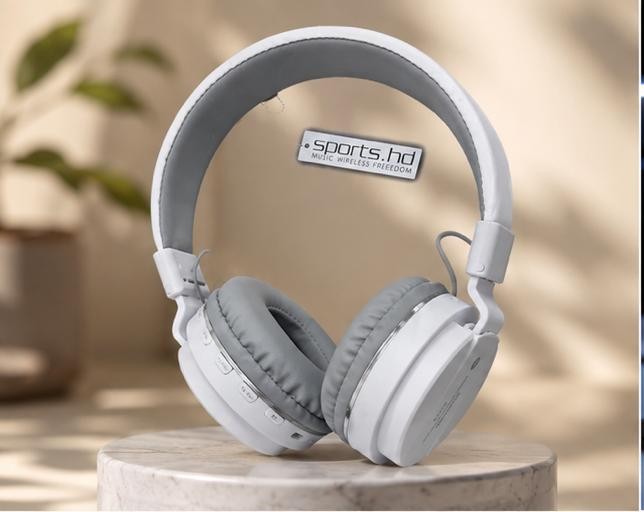 Sports HD Wireless Bluetooth Headphones – Foldable Over-Ear Stereo Headset with Deep Bass & Built-in Mic